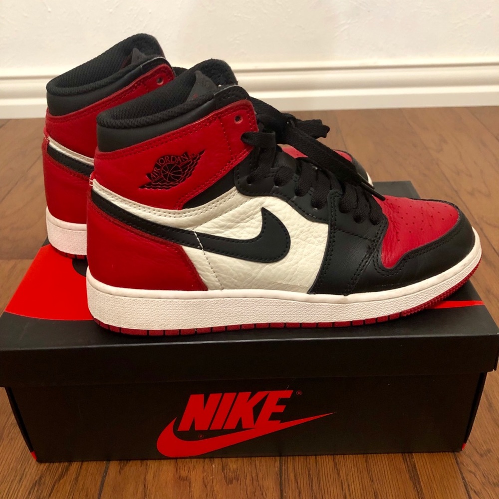 Air Jordan 1 Bred Toe
